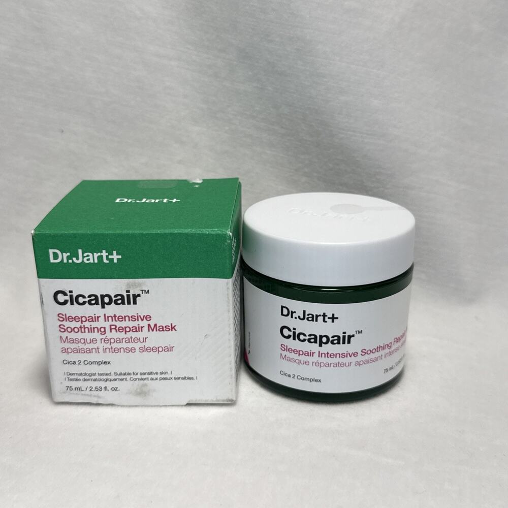 Dr. Jart+ Cicapair Sleepair Intensive Soothing Repair Mask 75mL Exp 07/27 NIB